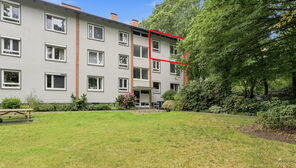 Bremen-Hulsberg: Helle 3-Zimmer-Wohnung mit Loggia in begehrter Lage