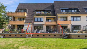 Bremen-Sebaldsbrück: Geräumige 3-Zimmer-Eigentumswohnung mit Terrasse und Tiefgaragenstellplatz